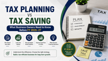 Tax Planning vs Tax Saving