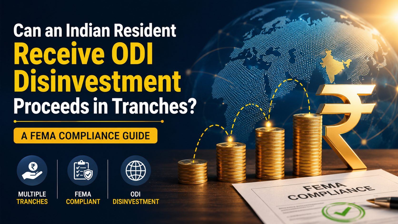 ODI disinvestment in tranches